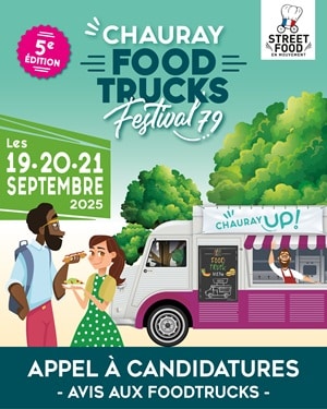 affiche Chauray Food Truck Festival 2025